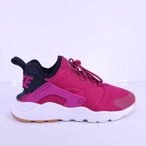 Nike Air Huarache Run Ultra Sneakers Women's 8 Magenta Pink Gum Sole Used
